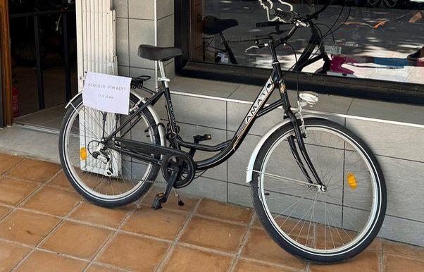 City Bike for rent in Jávea
